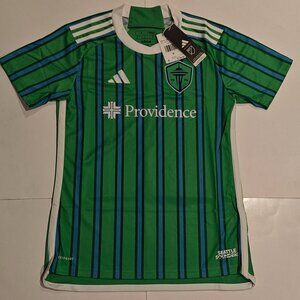 Women's Seattle Sounders 2024 Home Jersey Sizes S-XL Adidas IP5981 NWT Soccer